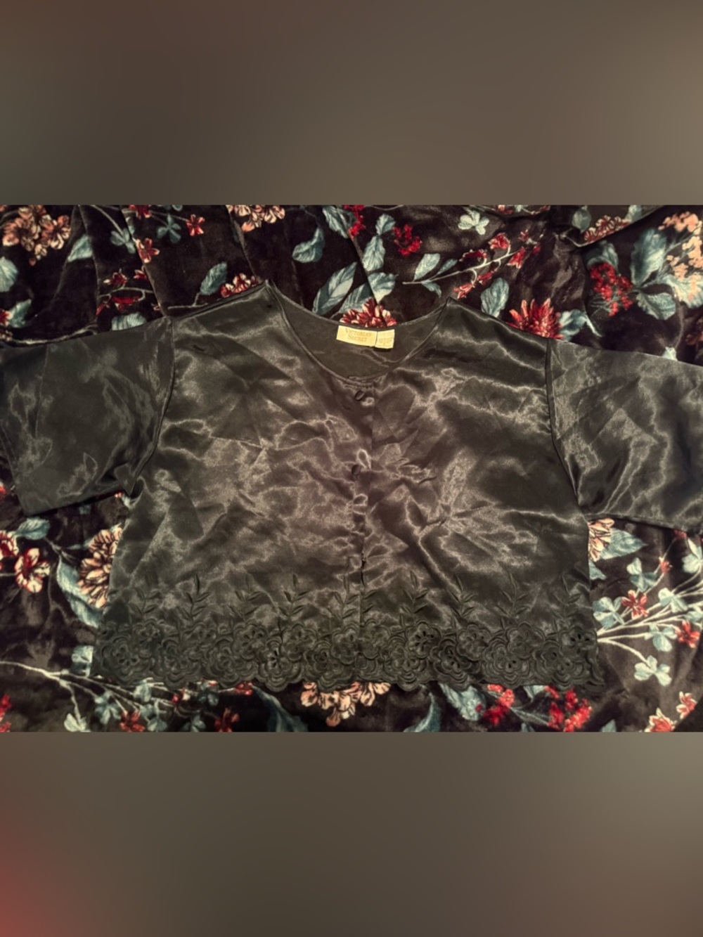 Victorias Secret Vintage bed jacket